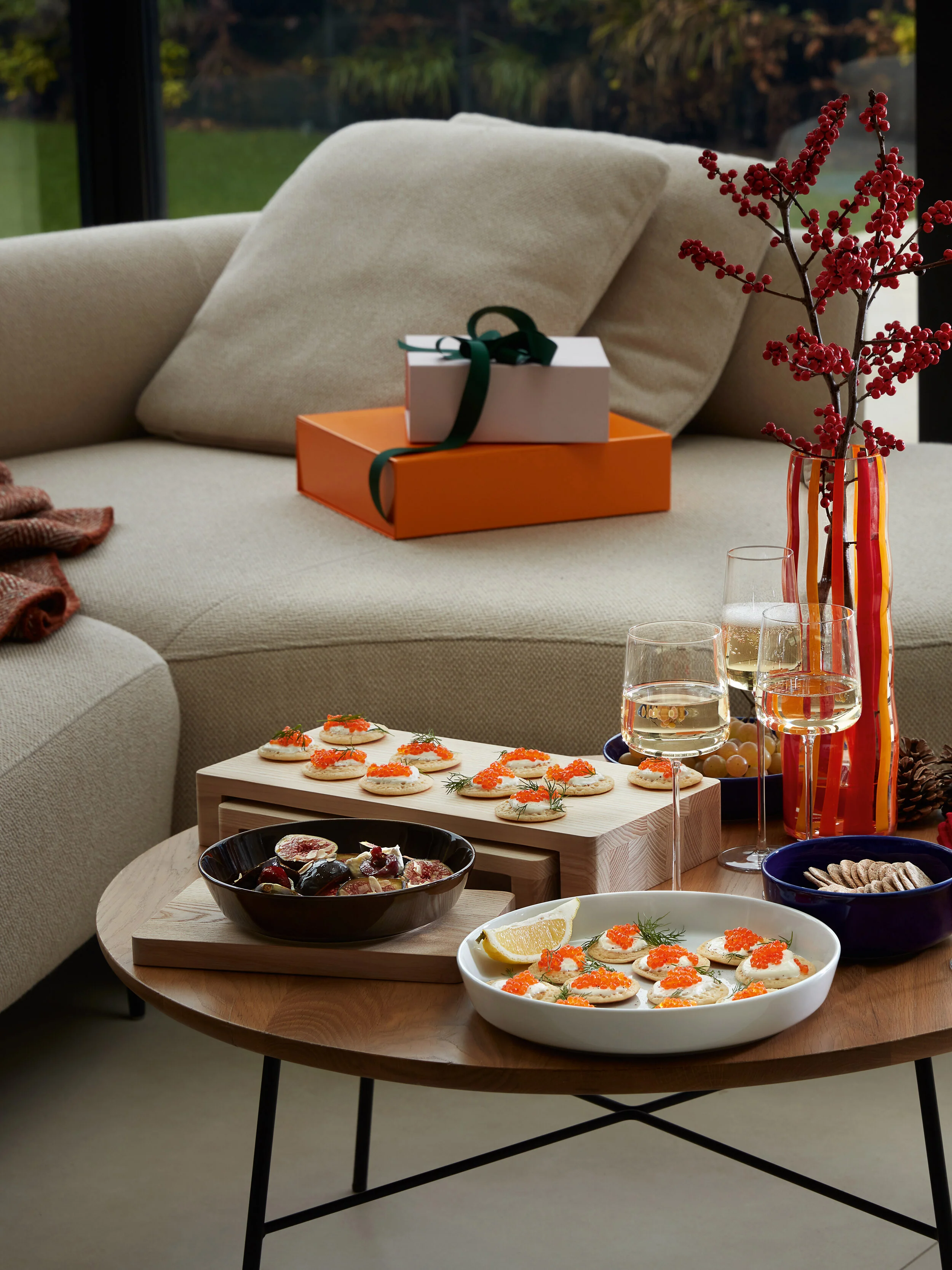 Ash Wood Platter Set - Image 11