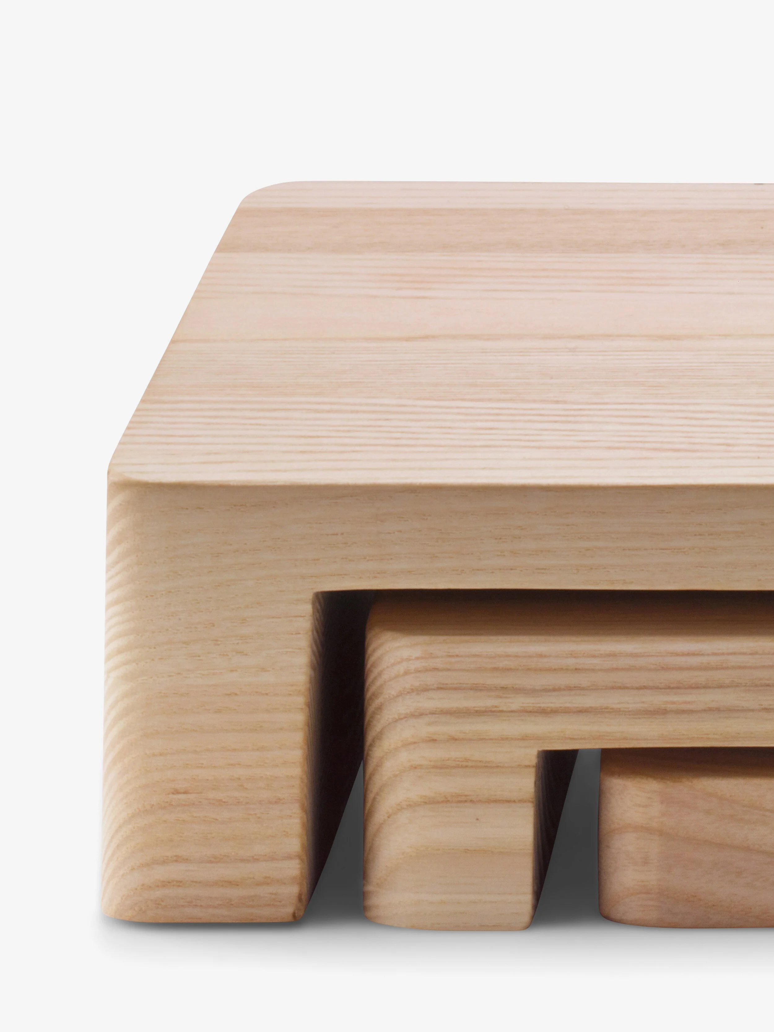 Ash Wood Platter Set - Image 18