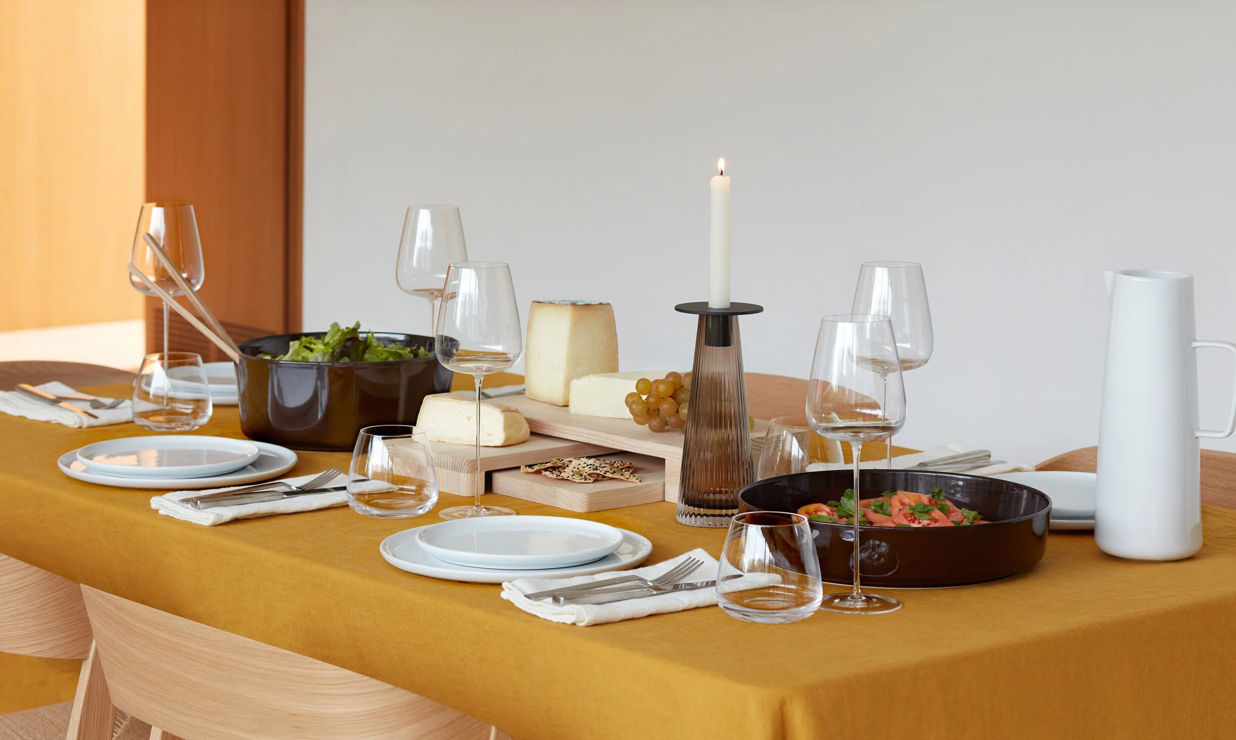 Ash Wood Platter Set - Image 21