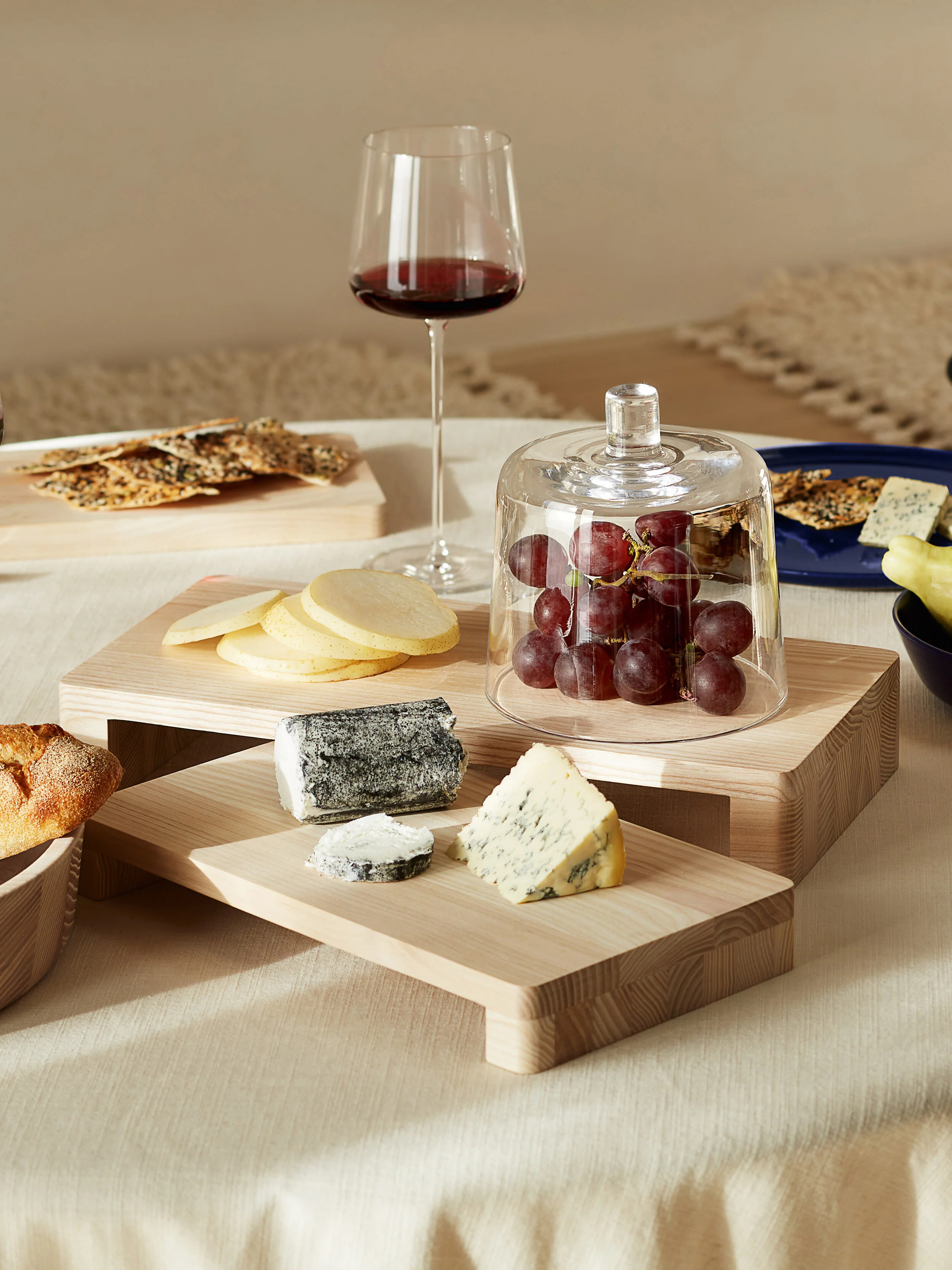 Ash Wood Platter Set - Image 9