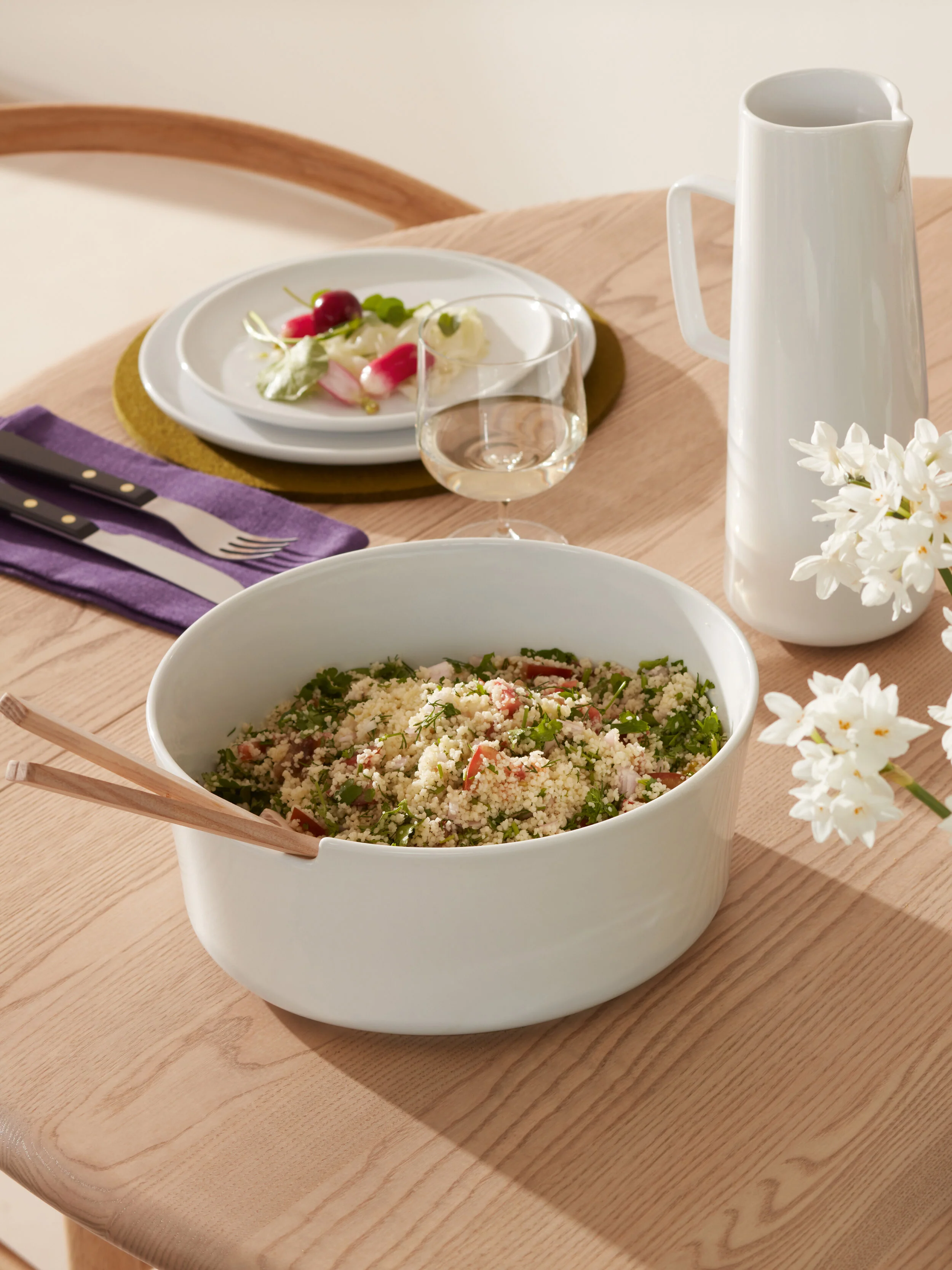 Salad Bowl & Ash Servers - Image 17