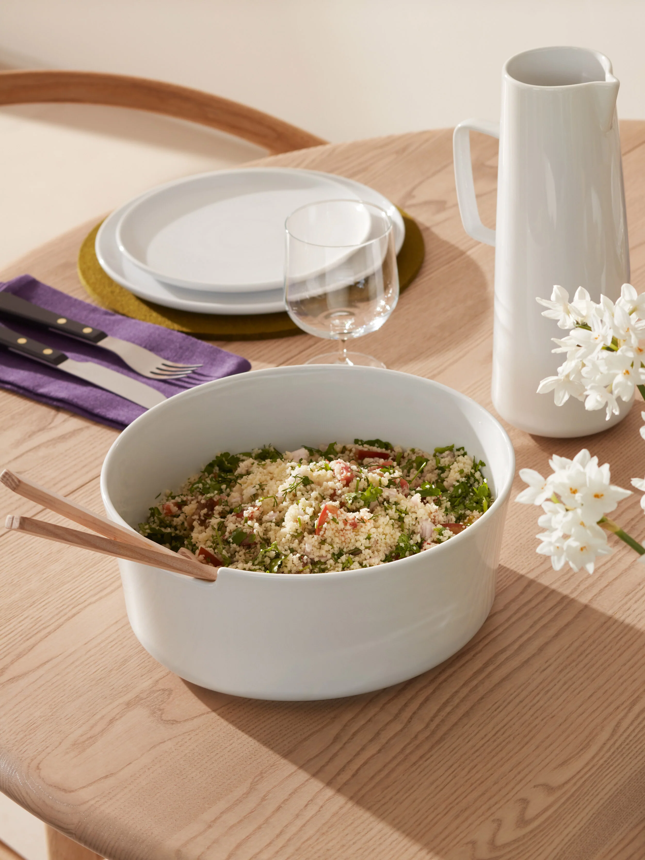 Salad Bowl & Ash Servers - Image 18