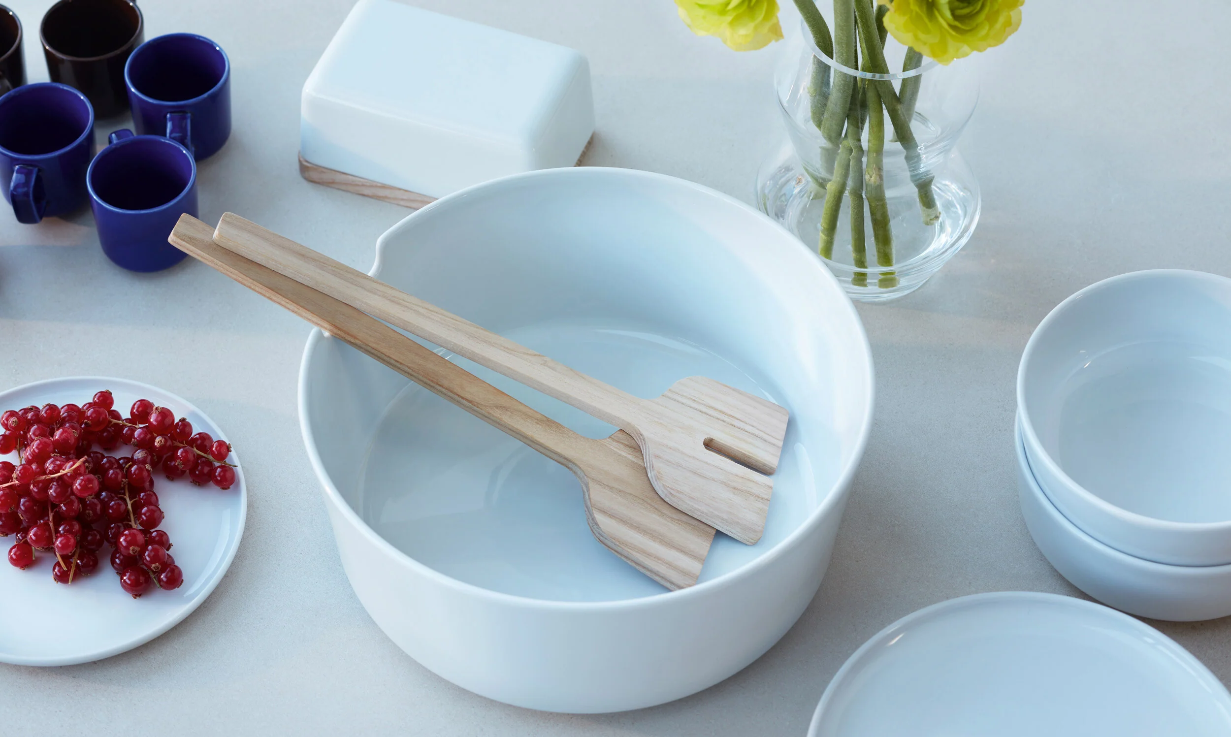 Salad Bowl & Ash Servers - Image 23