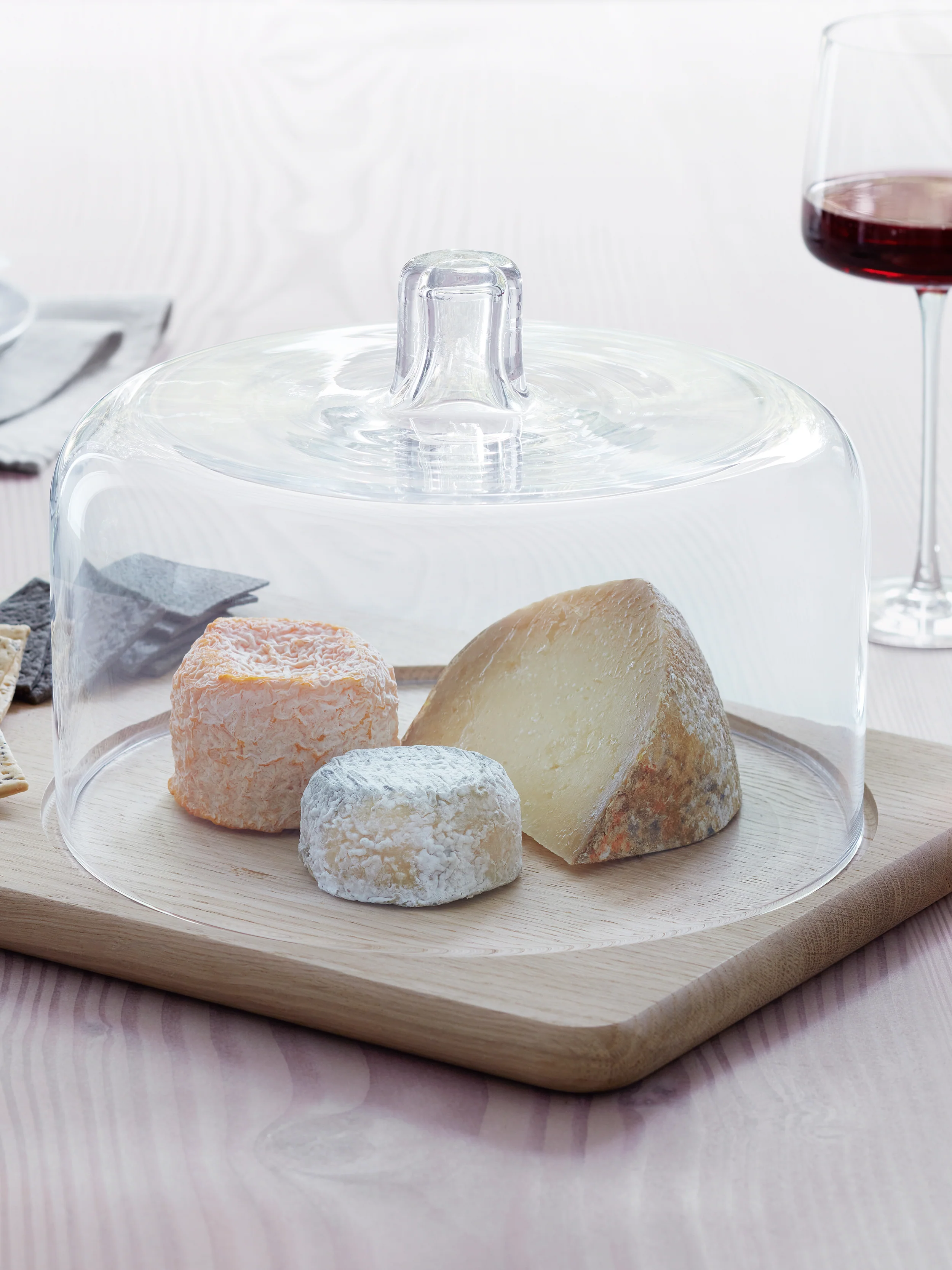 Cheese Dome & Oak Board - Image 5