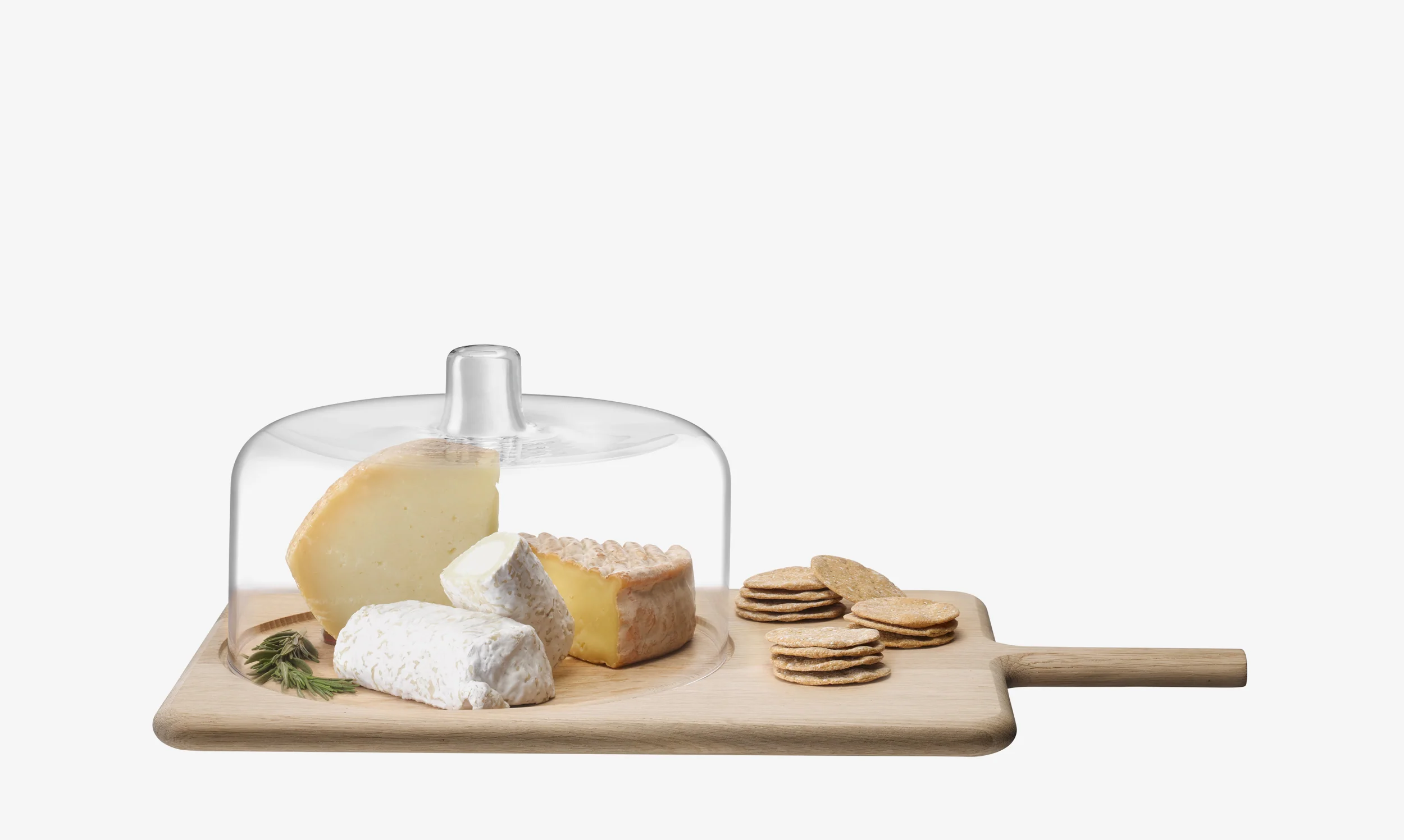 Cheese Dome & Oak Board - Image 9