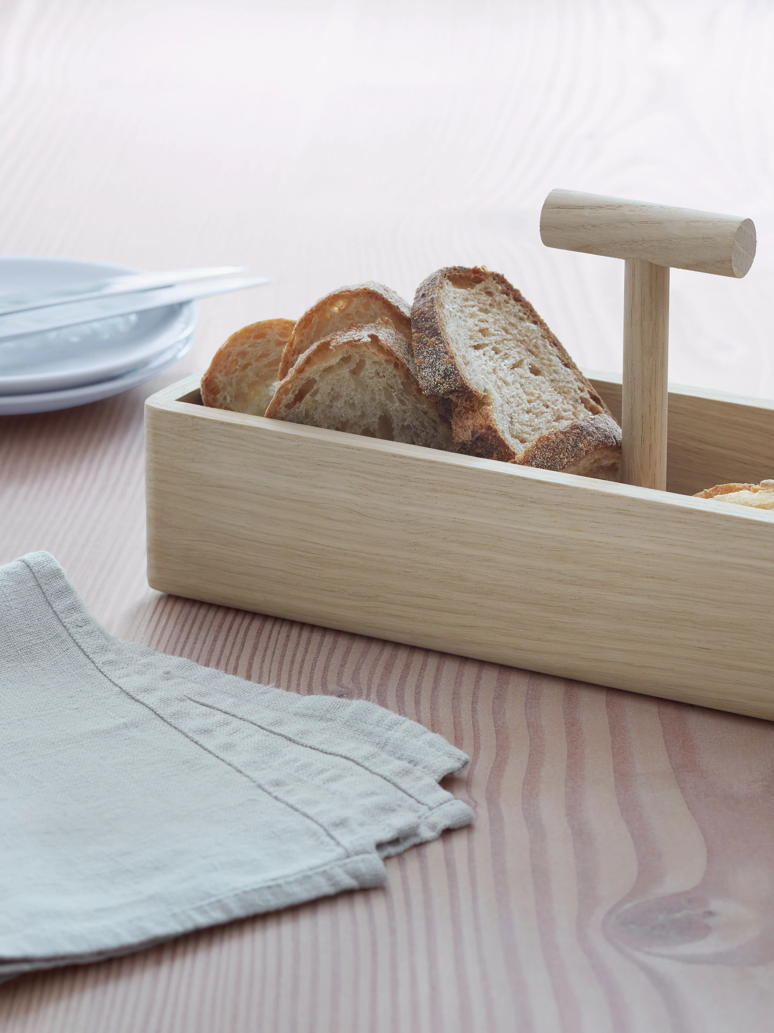 Oak Bread Basket - Image 4