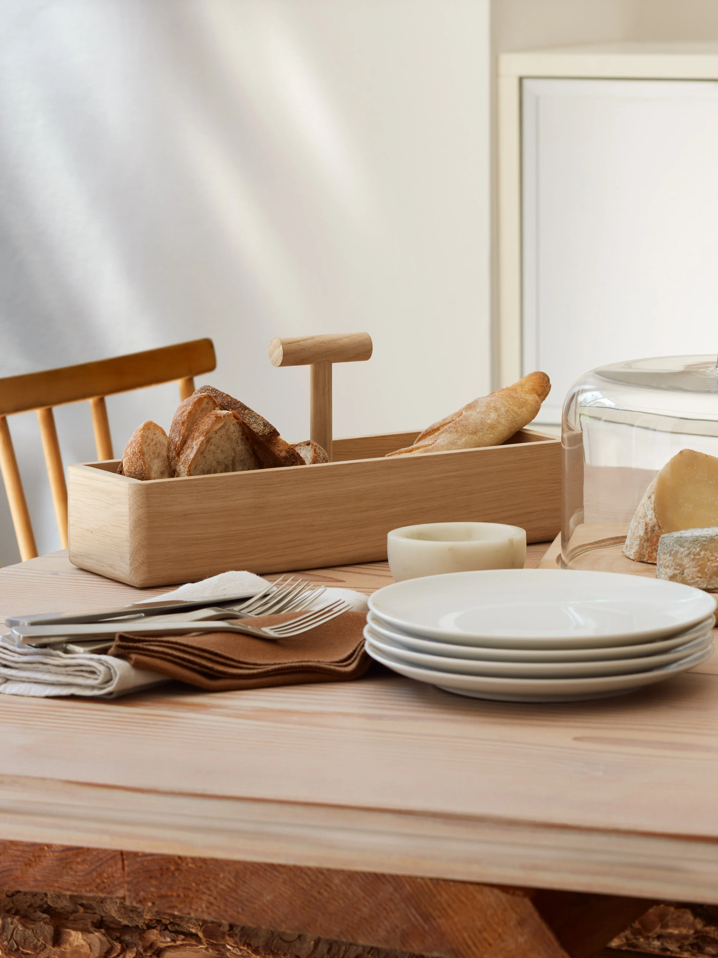 Oak Bread Basket - Image 5