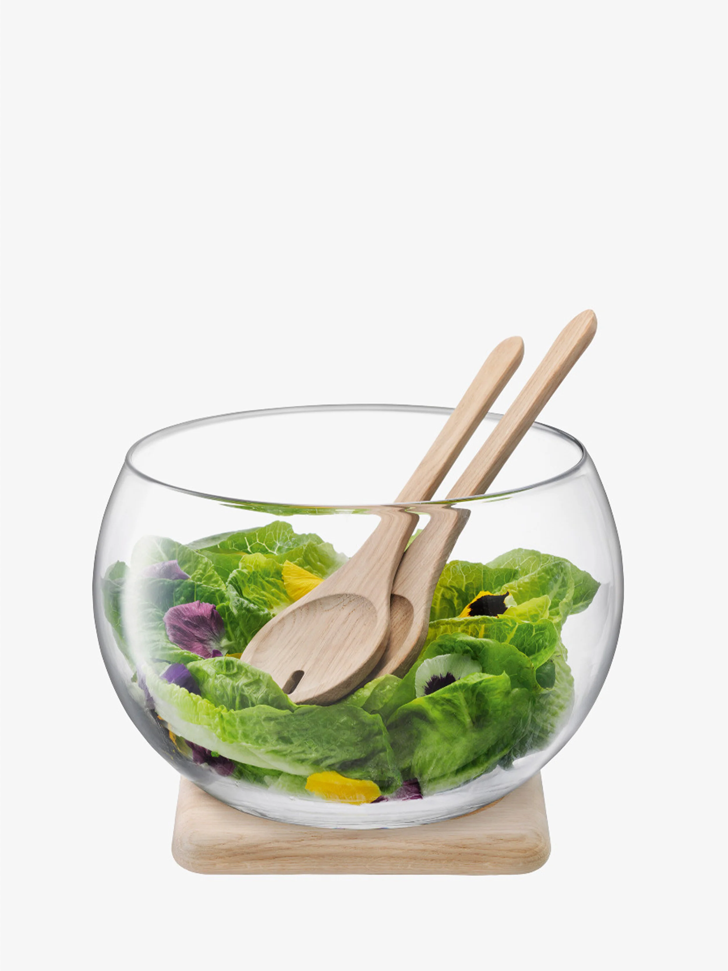 Salad Set & Oak Base - Image 7