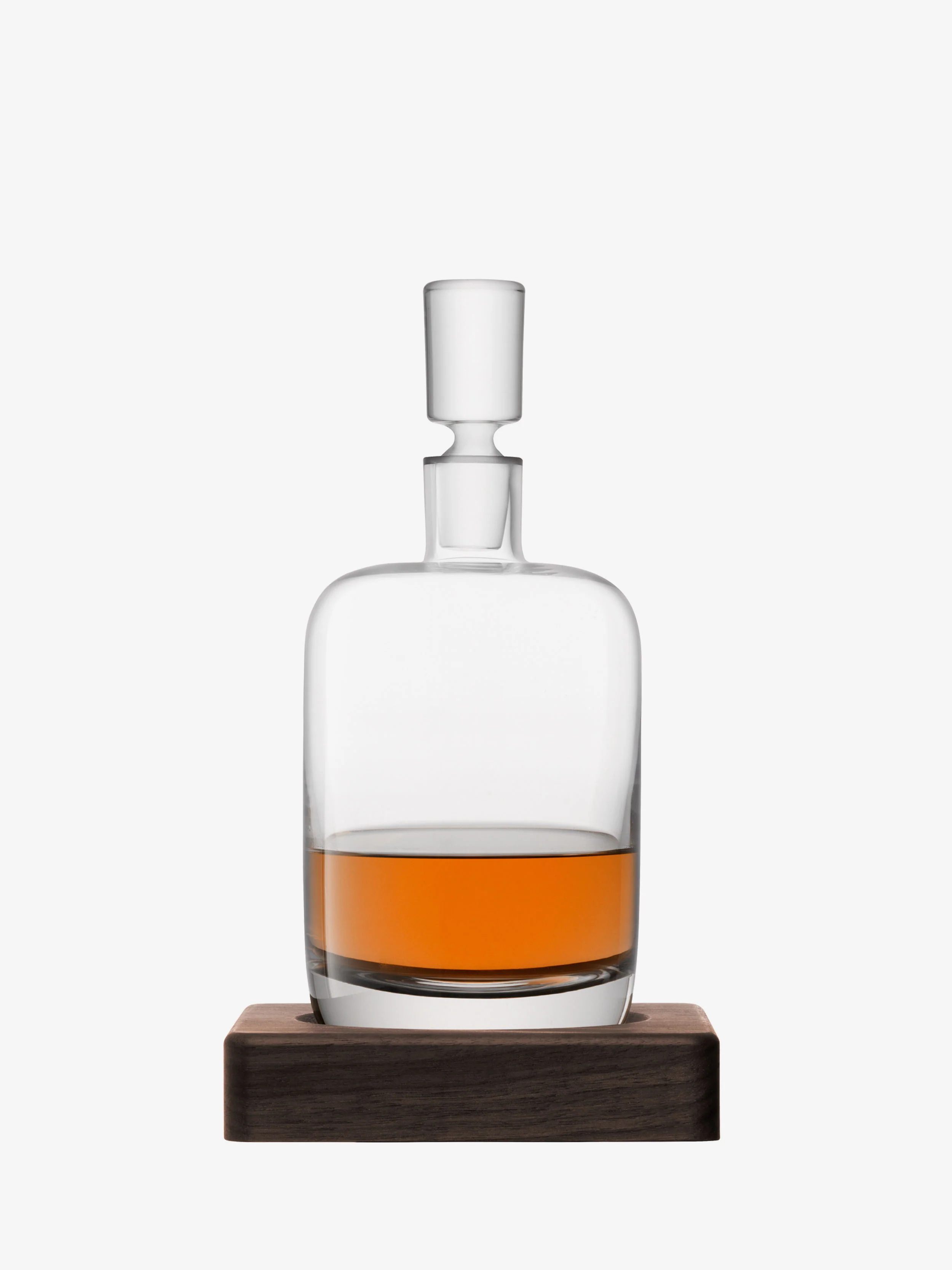 Renfrew Decanter & Walnut Base - Image 2